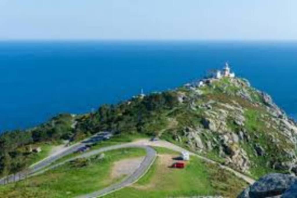 شقة Junto Camino De Santiago,1ª Linea De Playa فينيستيري المظهر الخارجي الصورة