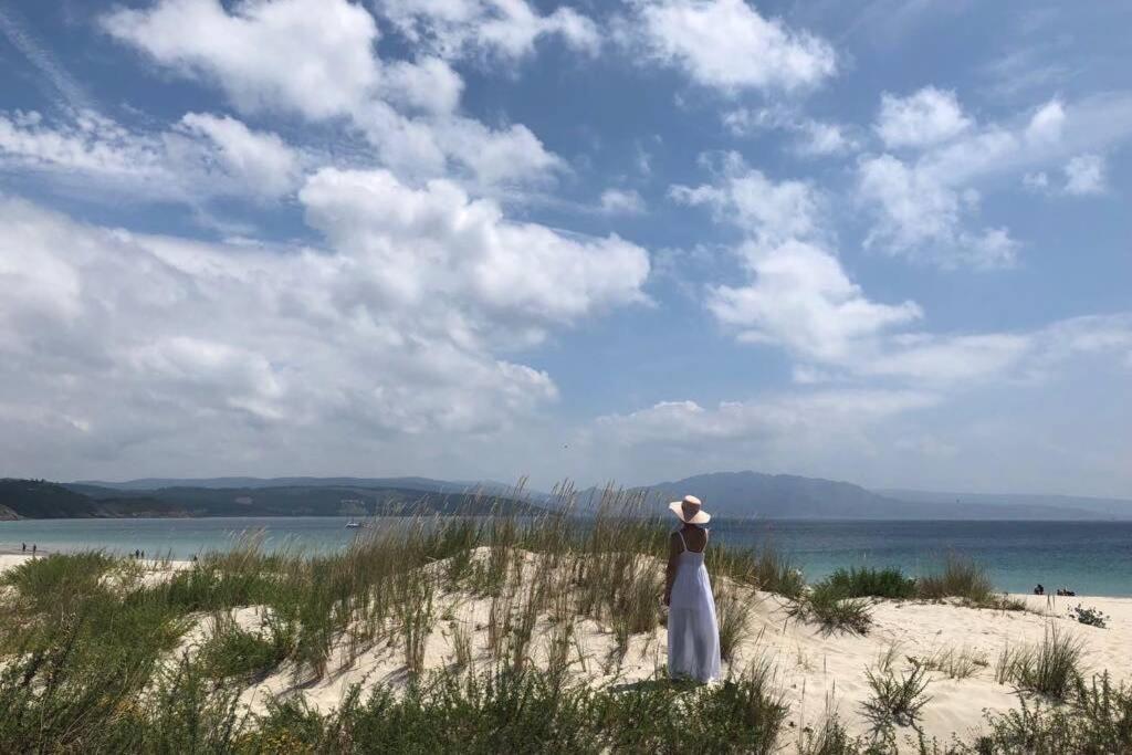 شقة Junto Camino De Santiago,1ª Linea De Playa فينيستيري المظهر الخارجي الصورة