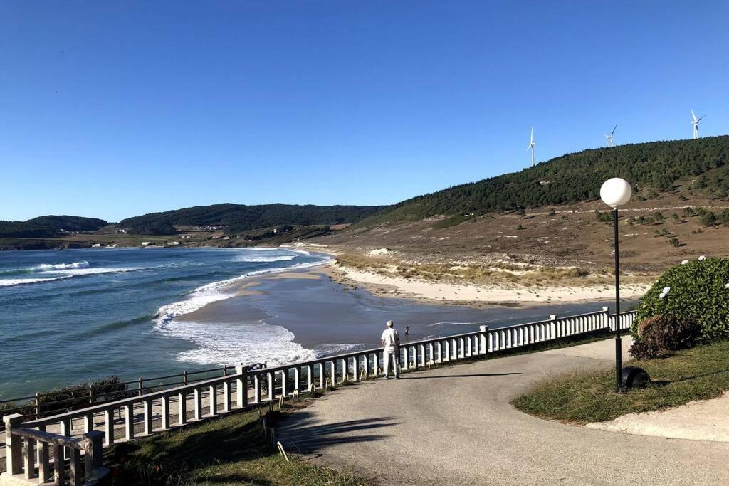 شقة Junto Camino De Santiago,1ª Linea De Playa فينيستيري المظهر الخارجي الصورة