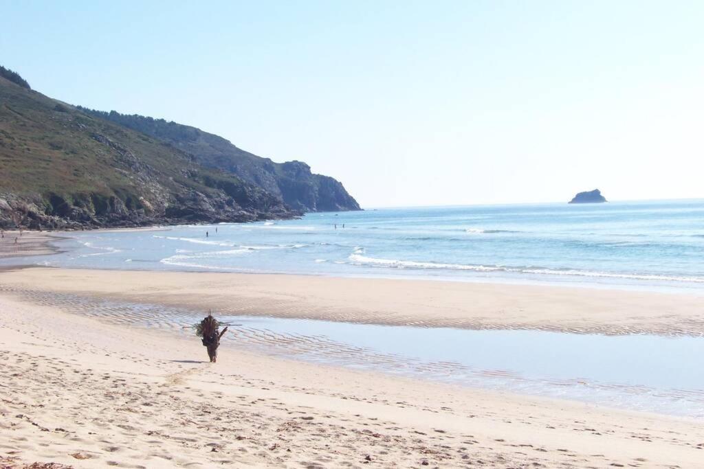 شقة Junto Camino De Santiago,1ª Linea De Playa فينيستيري المظهر الخارجي الصورة