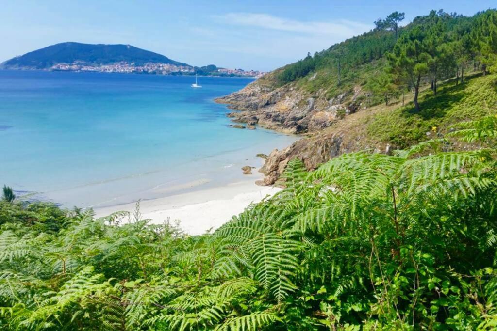شقة Junto Camino De Santiago,1ª Linea De Playa فينيستيري المظهر الخارجي الصورة